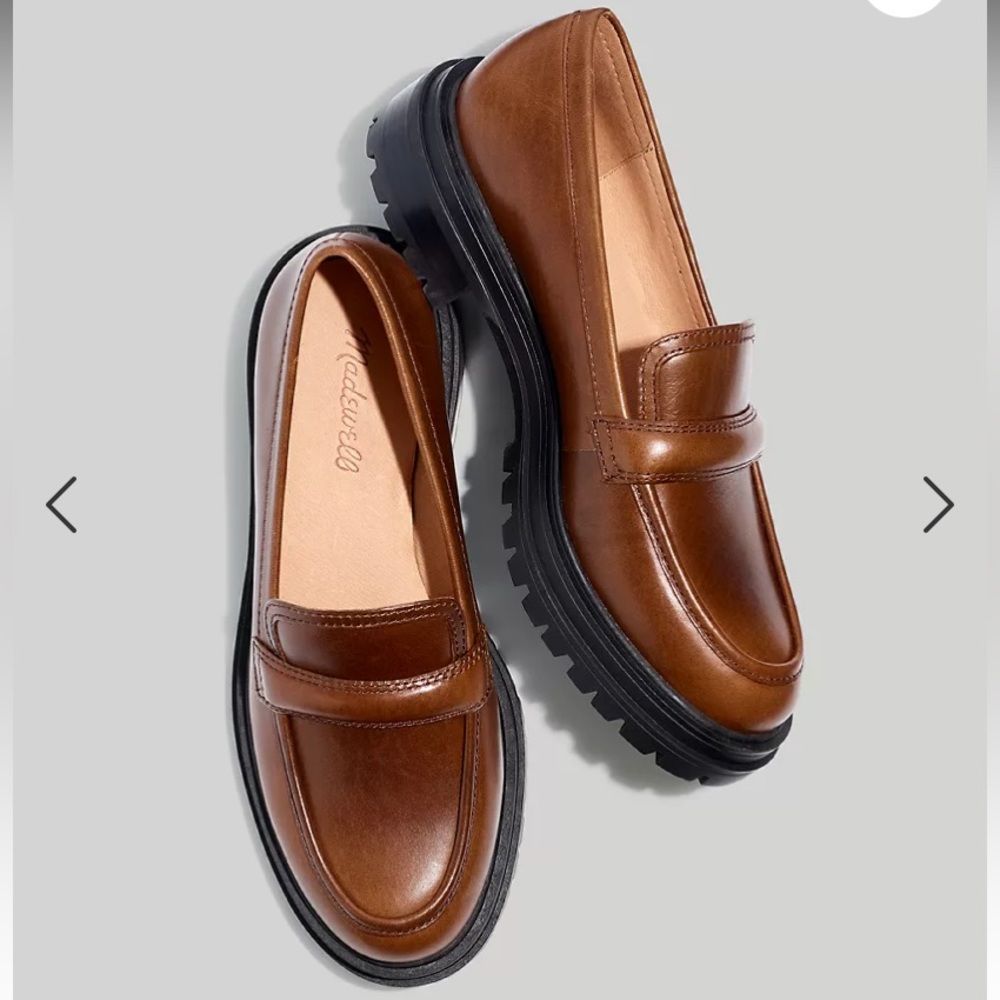 Madewell The Bradley Lugsole Loafer in Leather